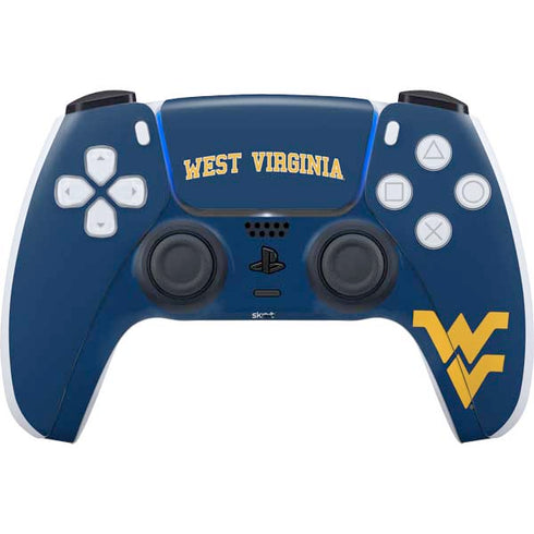 West Virginia University Est 1867 PS5 Controller Skin